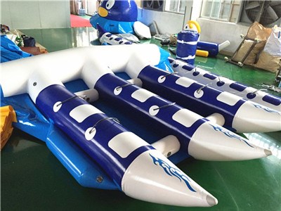 Large Inflatable Water Floats Blue Inflatable Fly Fish BY-WT-027